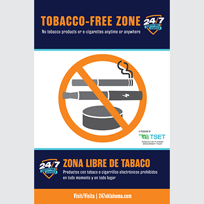 Free signage card